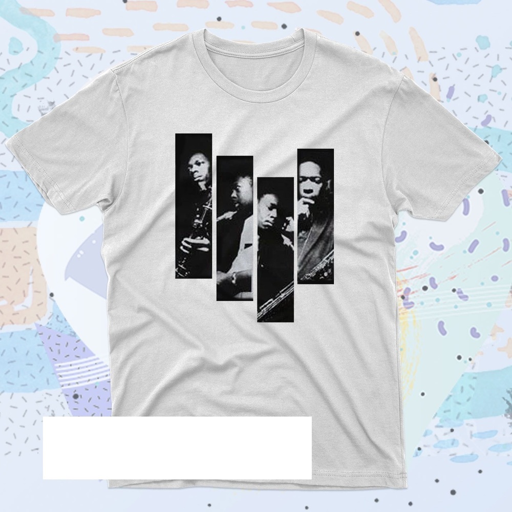 John Coltrane T ShirtWhite